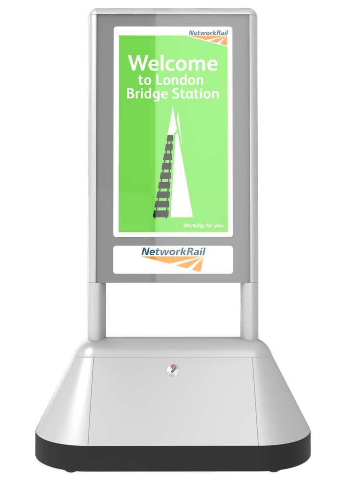 Digital Signage Network Rail Stations